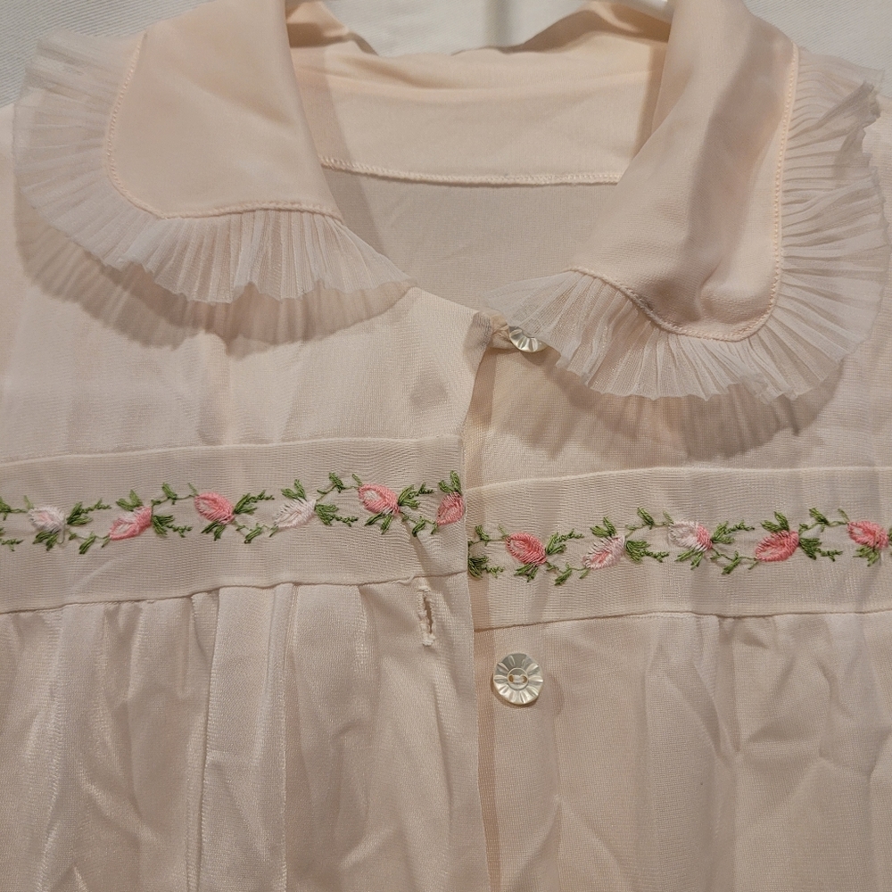 Vintage Rogers Pajama/lingerie Top EUC Size 32 - Picture 3 of 10